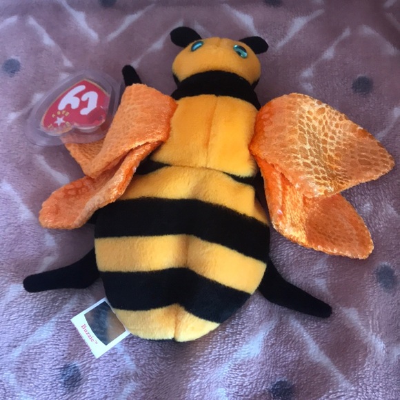 Rare 2001 Ty Original Beanie Babie Buzzie - Picture 3 of 6